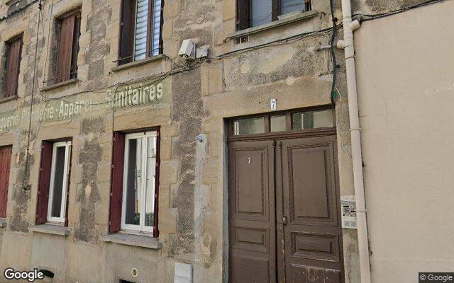 Façade : 7 rue de la Verrerie, Saint-Étienne